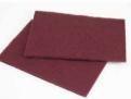 SPUGNA IN FIBRA ABRASIVA IN ALLUMINA BORDEAUX - 150X230