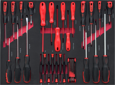 CARRELLO PROFESSIONALE CON 243 UTENSILI DOTAZ. 1-2-3-4-5-6-7-8-9