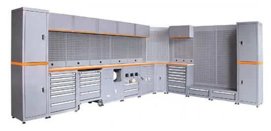 PARETE ATTREZZATA ANGOLARE COMPLETA