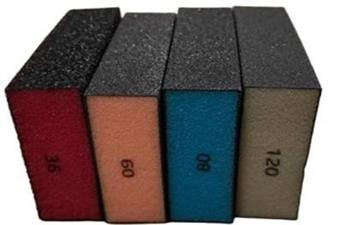 TL24 SPUGNA ABRASIVA A QUATTRO LATI sp.26