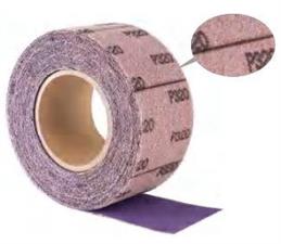 TL92V ROTOLO ABRASIVO A RETE VIOLA CERAMICA SU TESSUTO