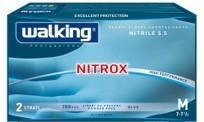 NITROX GUANTI NITRILE 2 STRATI 5,5g/m - Flex 7- 45 min-100pz-BLU