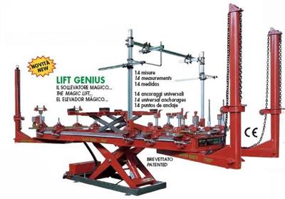 LEADER BENCH 7000/910A BANCO DI RISCONTRO CON COMPACT JIG 910A